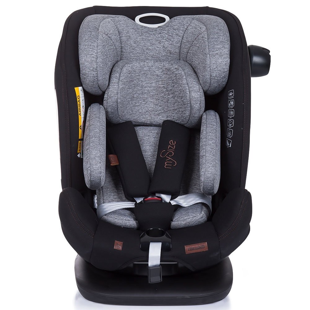 CHIPOLINO Scaun auto My Size 0-36 kg I-Size platinum cu sistem isofix