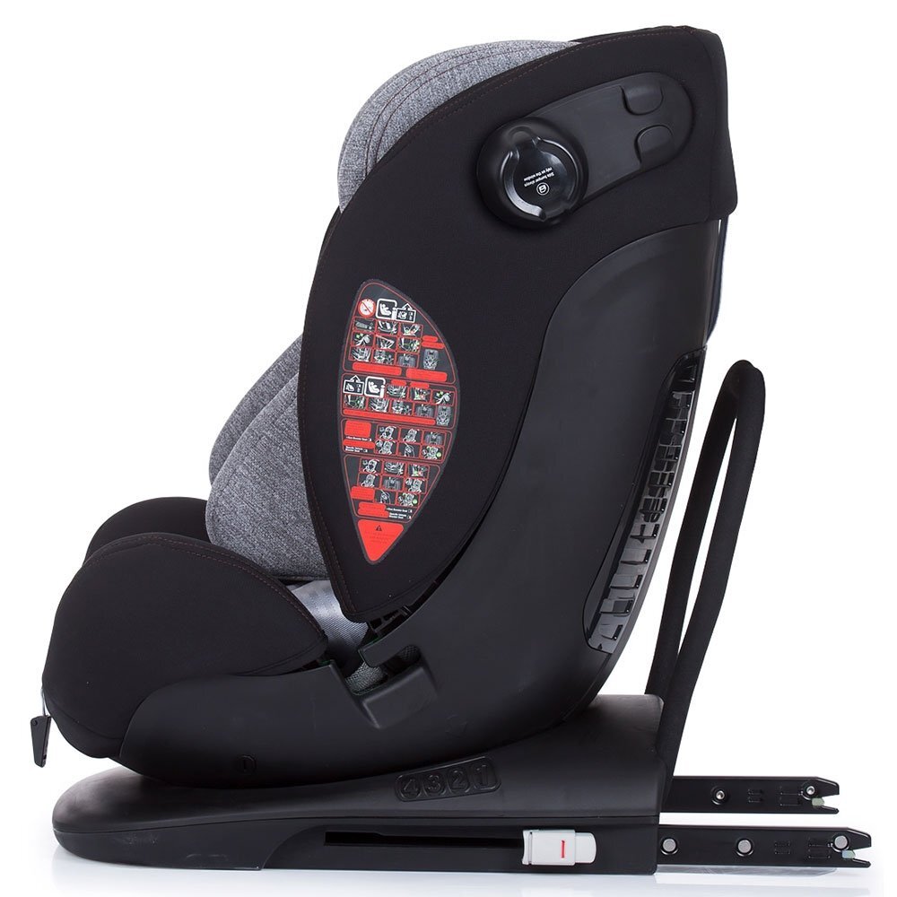 CHIPOLINO Scaun auto My Size 0-36 kg I-Size platinum cu sistem isofix