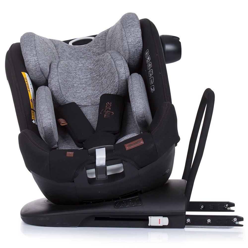 CHIPOLINO Scaun auto My Size 0-36 kg I-Size platinum cu sistem isofix