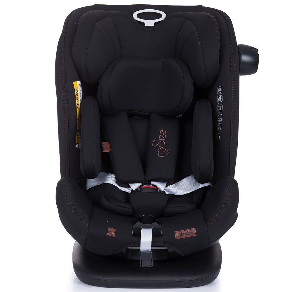 CHIPOLINO Scaun auto My Size 0-36 kg I-Size raven cu sistem isofix