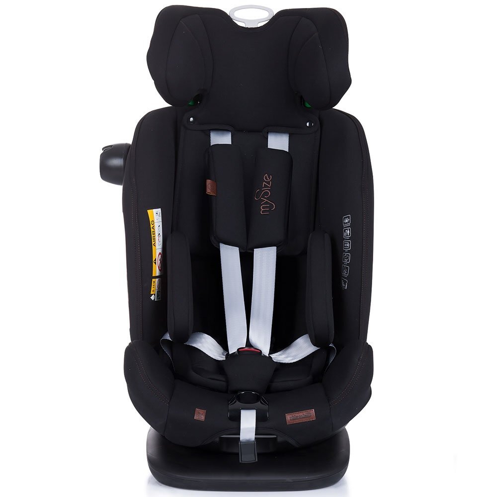 CHIPOLINO Scaun auto My Size 0-36 kg I-Size raven cu sistem isofix
