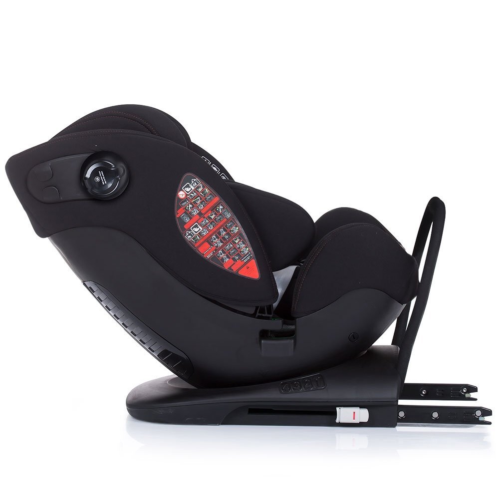 CHIPOLINO Scaun auto My Size 0-36 kg I-Size raven cu sistem isofix