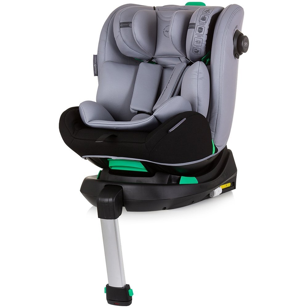 CHIPOLINO Scaun auto Olympus I-Size 40-150 cm ash grey cu sistem Isofix