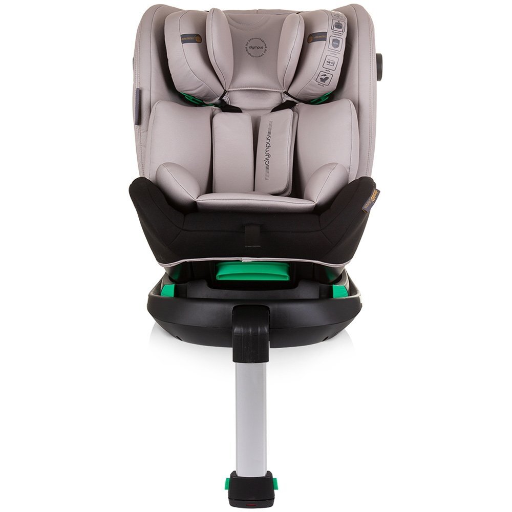 CHIPOLINO Scaun auto Olympus I-Size 40-150 cm macadamia cu sistem Isofix