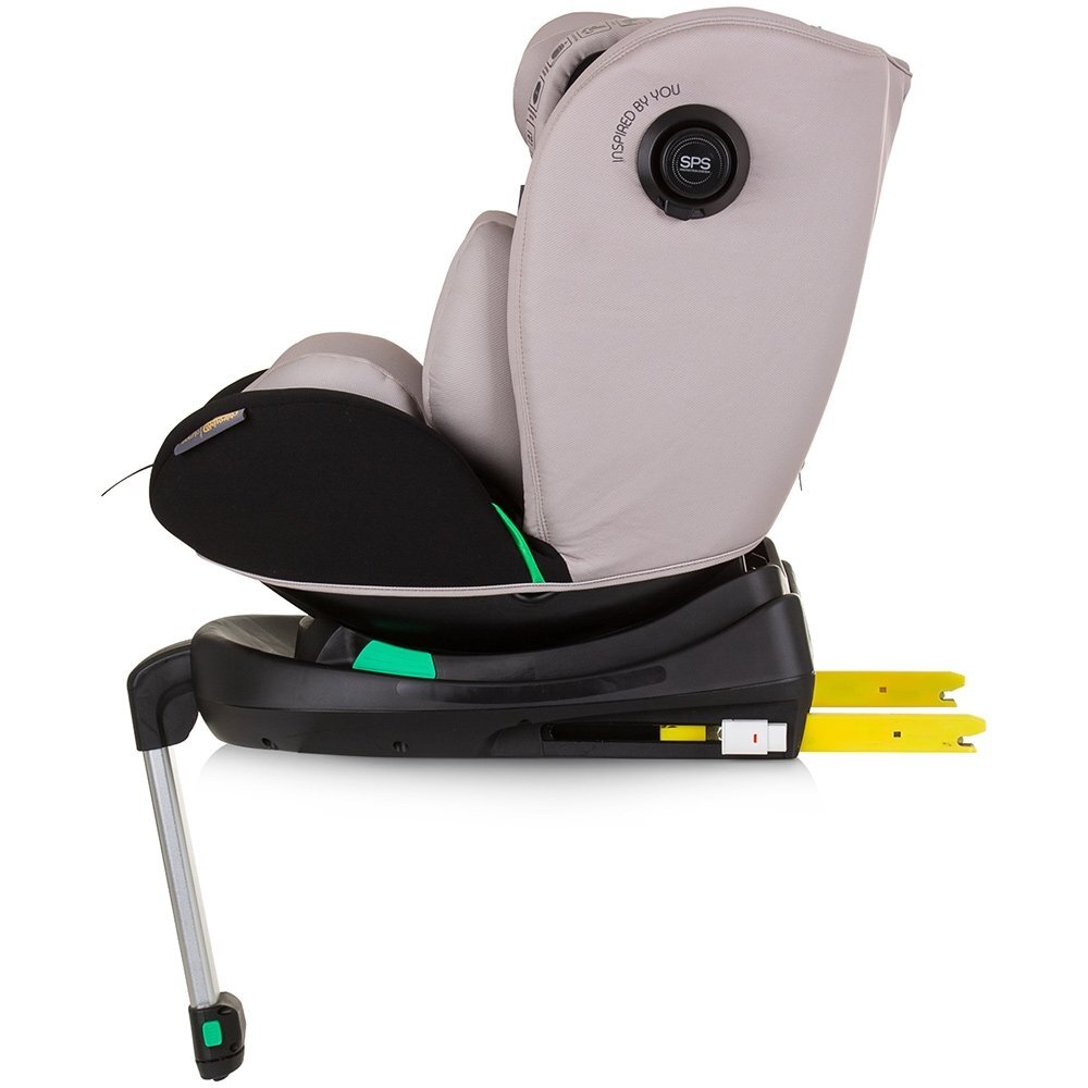 CHIPOLINO Scaun auto Olympus I-Size 40-150 cm macadamia cu sistem Isofix