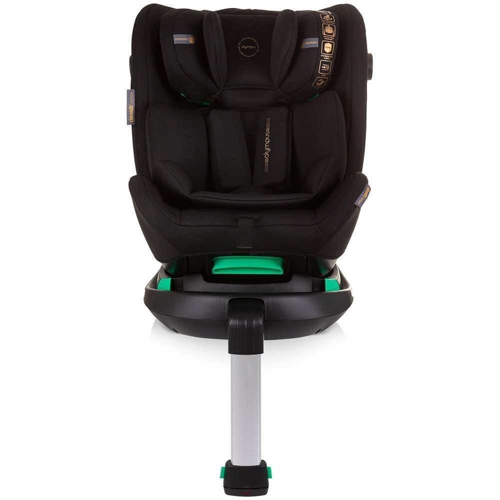 CHIPOLINO Scaun auto Olympus I-Size 40-150 cm obsidian cu sistem Isofix