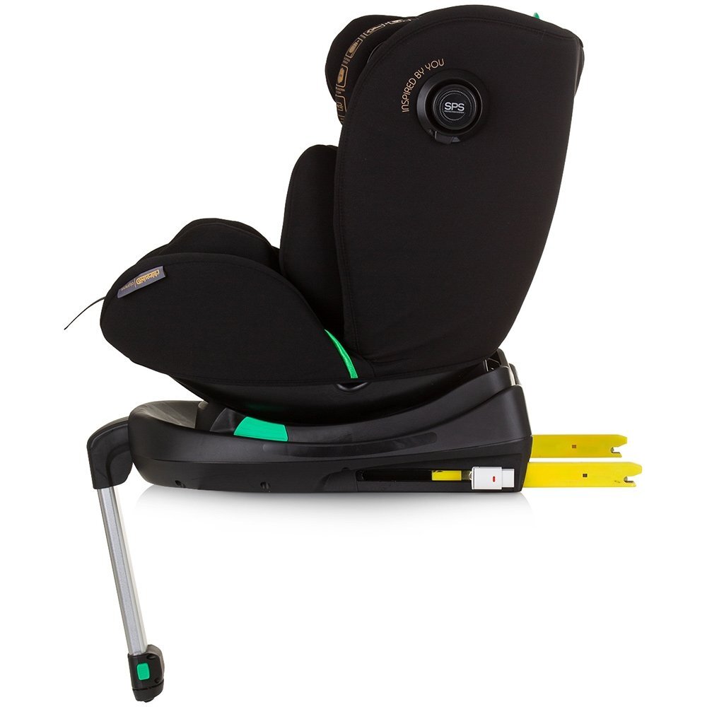 CHIPOLINO Scaun auto Olympus I-Size 40-150 cm obsidian cu sistem Isofix