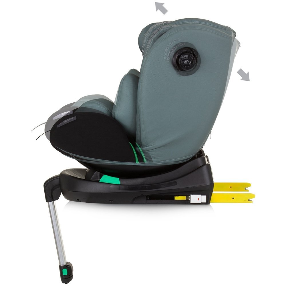 CHIPOLINO Scaun auto Olympus I-Size 40-150 cm pastel green cu sistem Isofix