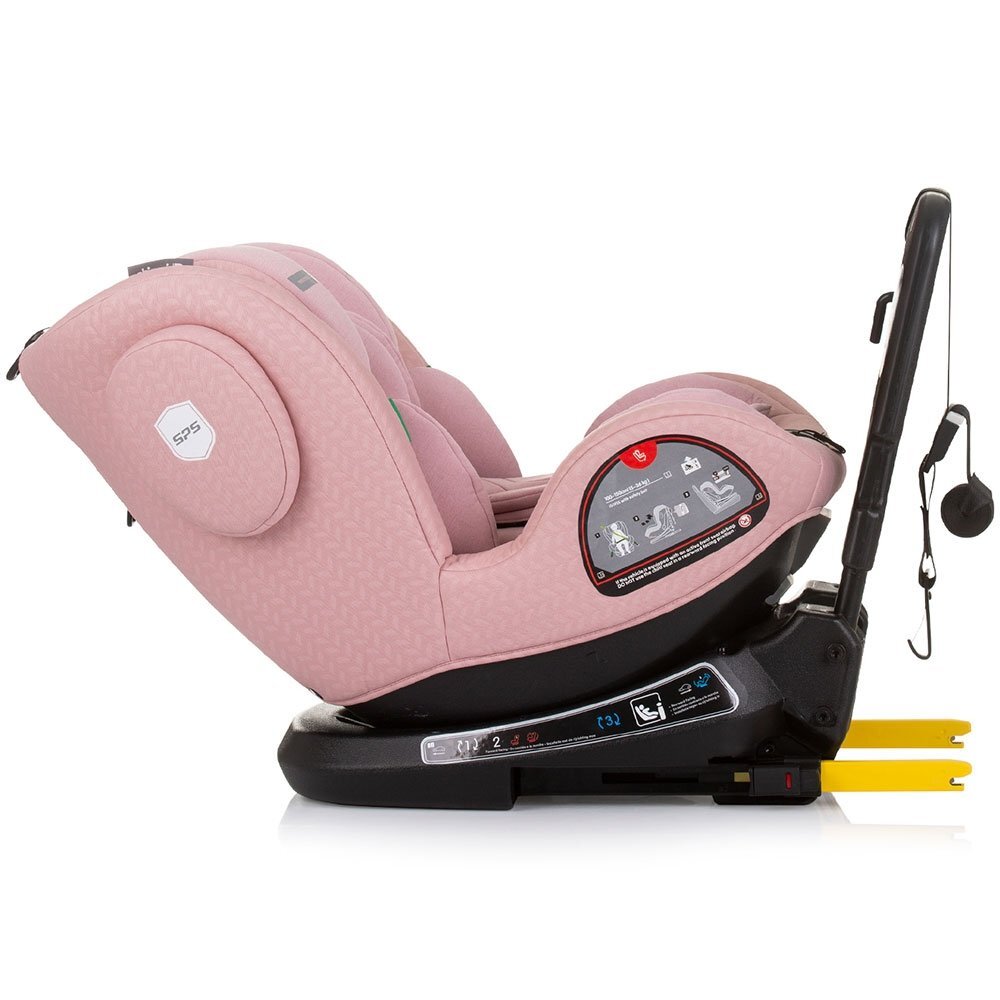 CHIPOLINO Scaun auto Peak I-Size 40-150 cm flamingo cu sistem Isofix