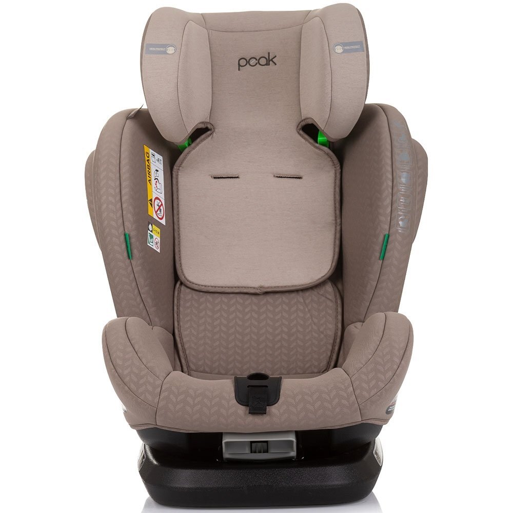 CHIPOLINO Scaun auto Peak I-Size 40-150 cm macadamia cu sistem Isofix
