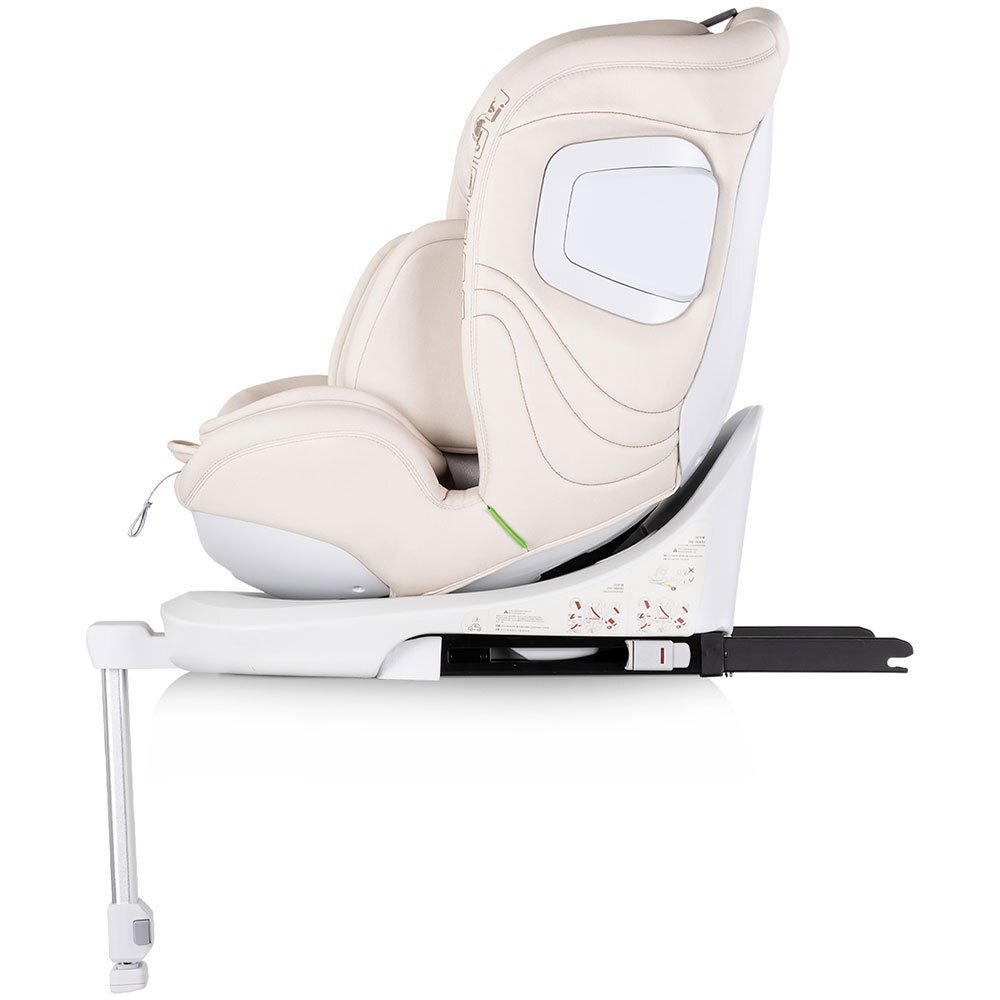 CHIPOLINO Scaun auto pentru copii Clima Air Biscotta I-Size 40-150 cm cu sistem isofix si sezut rotativ