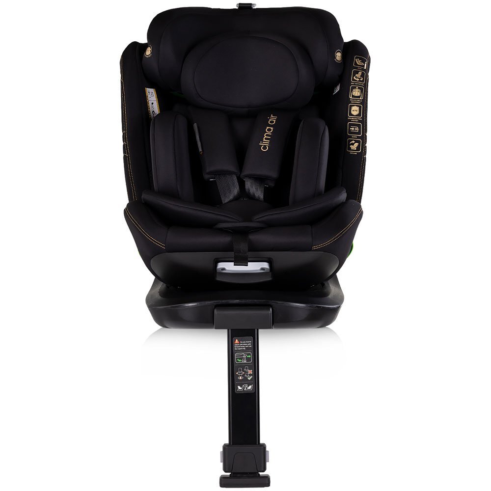 CHIPOLINO Scaun auto pentru copii Clima Air Blackberry I-Size 40-150 cm cu sistem isofix si sezut rotativ