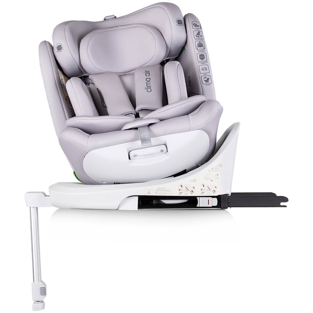 CHIPOLINO Scaun auto pentru copii Clima Air Cloud I-Size 40-150 cm cu sistem isofix si sezut rotativ