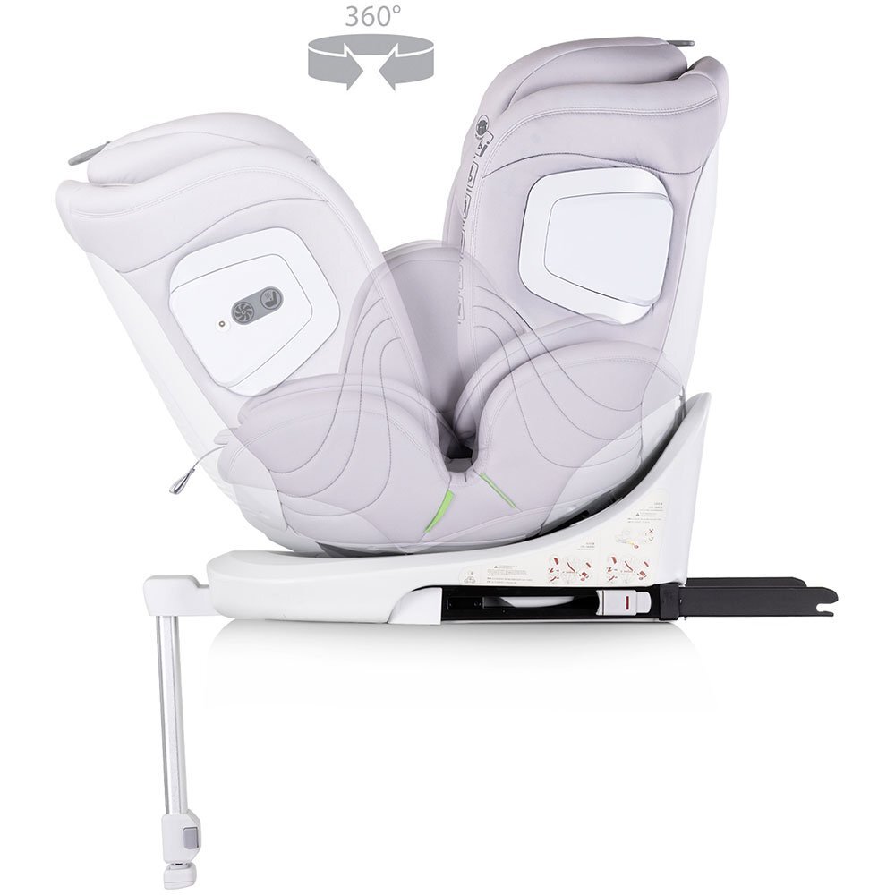 CHIPOLINO Scaun auto pentru copii Clima Air Cloud I-Size 40-150 cm cu sistem isofix si sezut rotativ