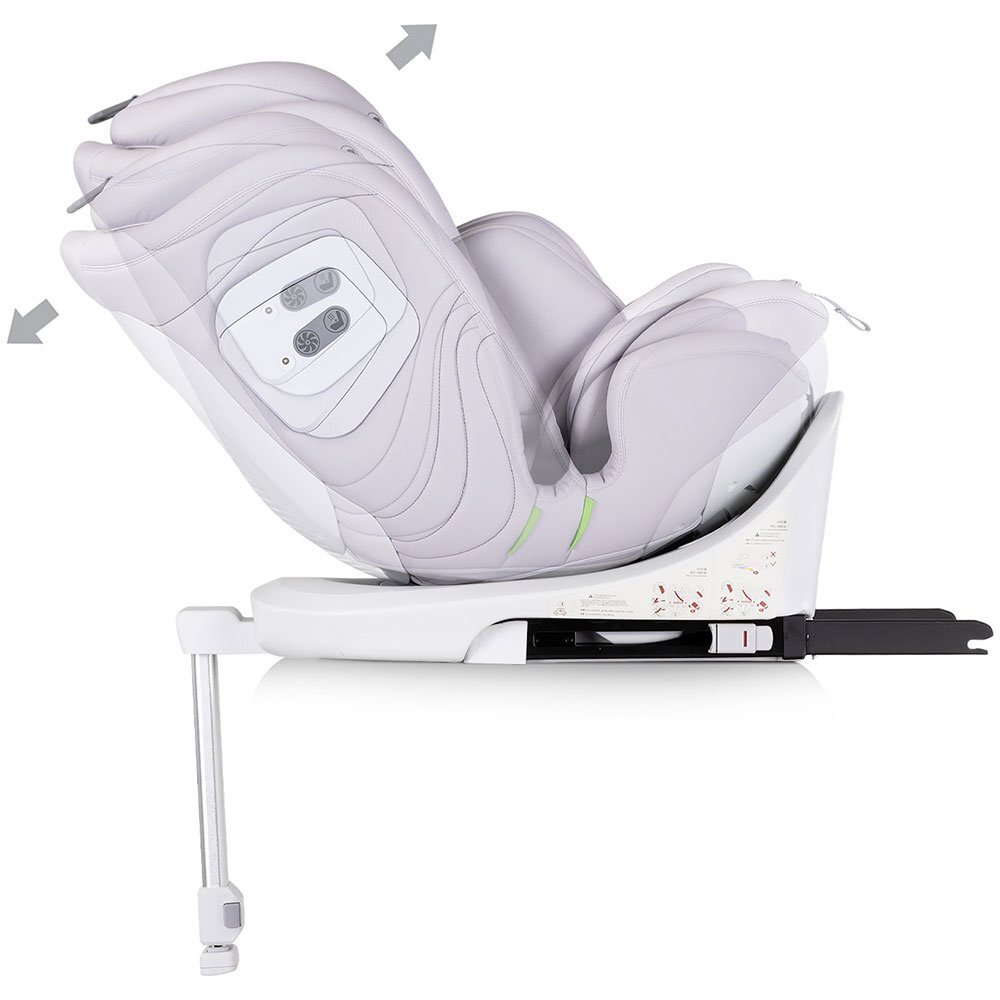 CHIPOLINO Scaun auto pentru copii Clima Air Cloud I-Size 40-150 cm cu sistem isofix si sezut rotativ