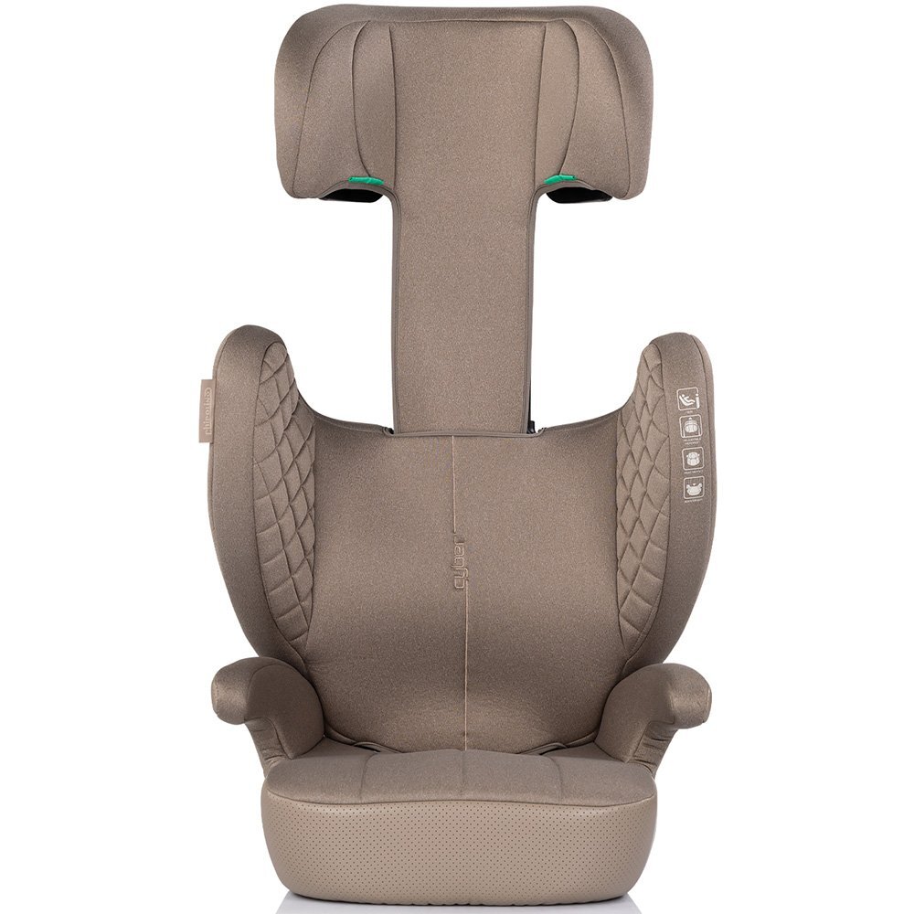 CHIPOLINO Scaun auto pentru copii Cyber Latte 100-150 cm I-Size husa detasabila tetiera reglabila