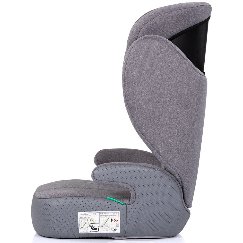 CHIPOLINO Scaun auto pentru copii Cyber Platinum 100-150 cm I-Size husa detasabila tetiera reglabila