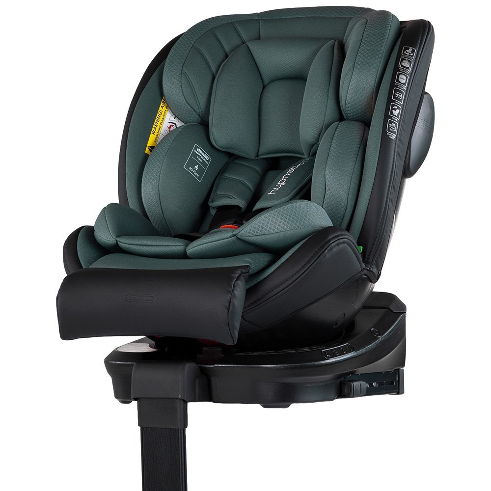 CHIPOLINO Scaun auto pentru copii Hypnotic Plus Green I-Size 40-150 cm cu sistem Isofix si sezut rotativ