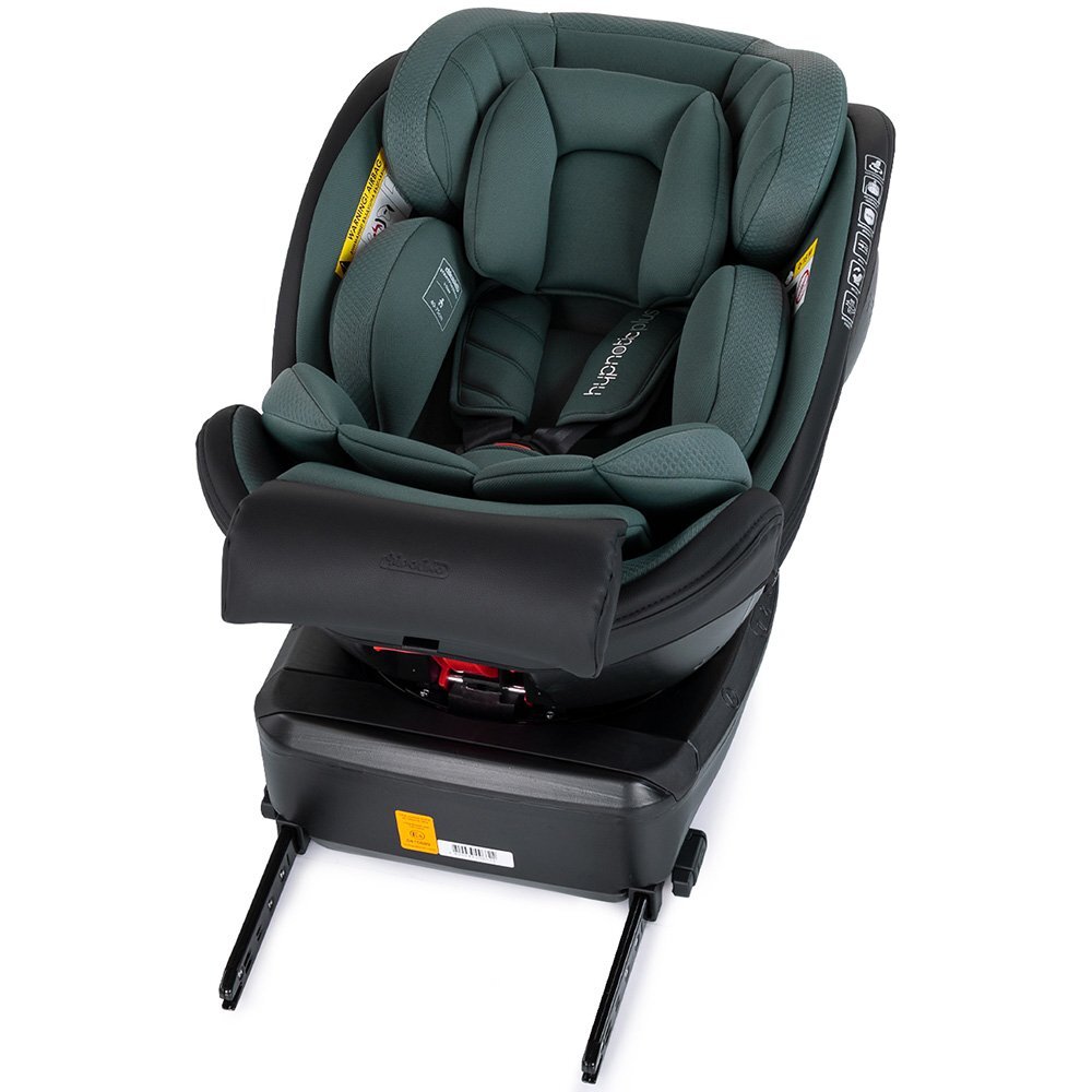 CHIPOLINO Scaun auto pentru copii Hypnotic Plus Green I-Size 40-150 cm cu sistem Isofix si sezut rotativ