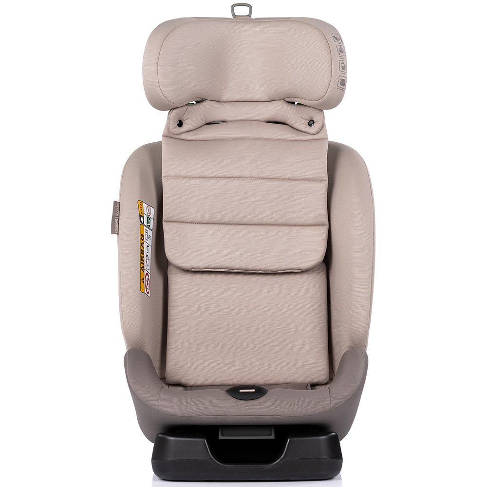 CHIPOLINO Scaun auto pentru copii Mondial Latte 40-150 cm I-Size cu spatar reglabil