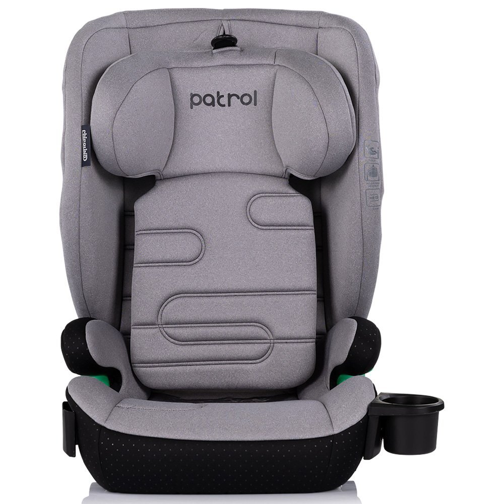 CHIPOLINO Scaun auto pentru copii Patrol Platinum I-Size 100-150 cm cu sistem Isofix husa detasabila si suport pentru pahar