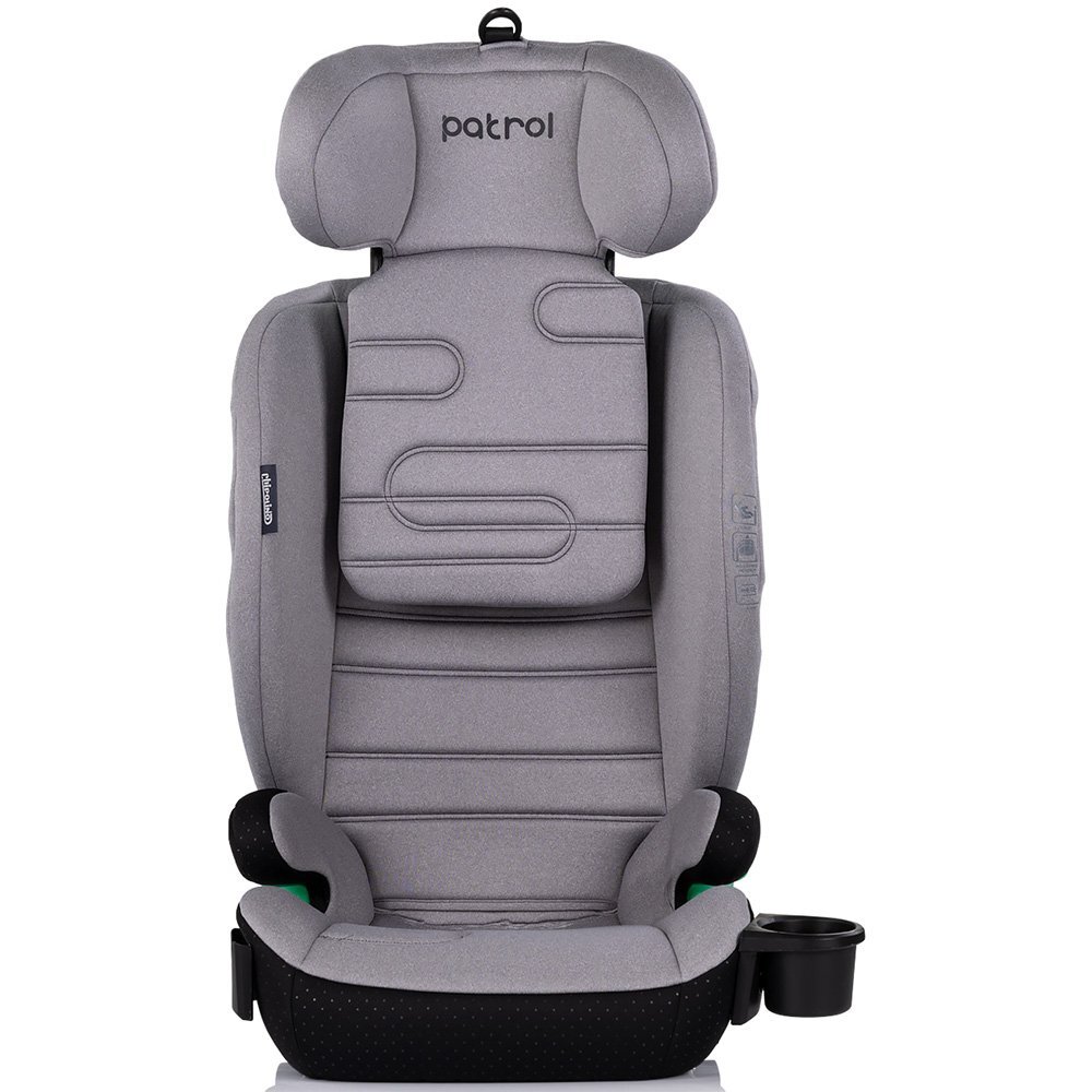 CHIPOLINO Scaun auto pentru copii Patrol Platinum I-Size 100-150 cm cu sistem Isofix husa detasabila si suport pentru pahar