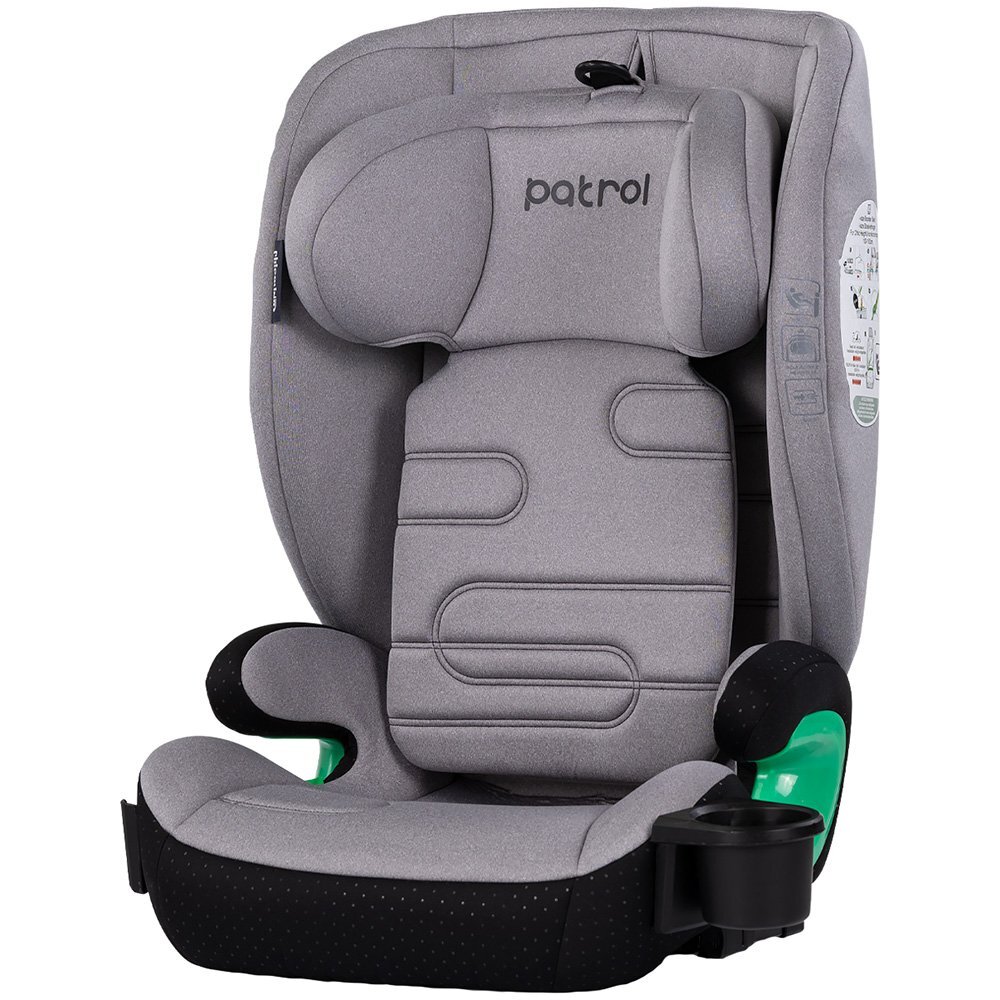 CHIPOLINO Scaun auto pentru copii Patrol Platinum I-Size 100-150 cm cu sistem Isofix husa detasabila si suport pentru pahar