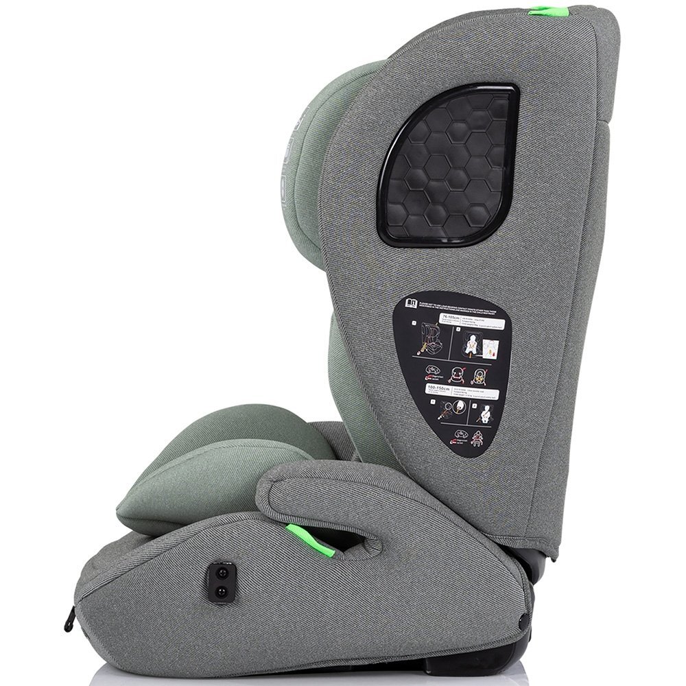 CHIPOLINO Scaun auto pentru copii Tycoon Basil i-Size 76-150 cm tetiera reglabila husa detasabila suport pahar