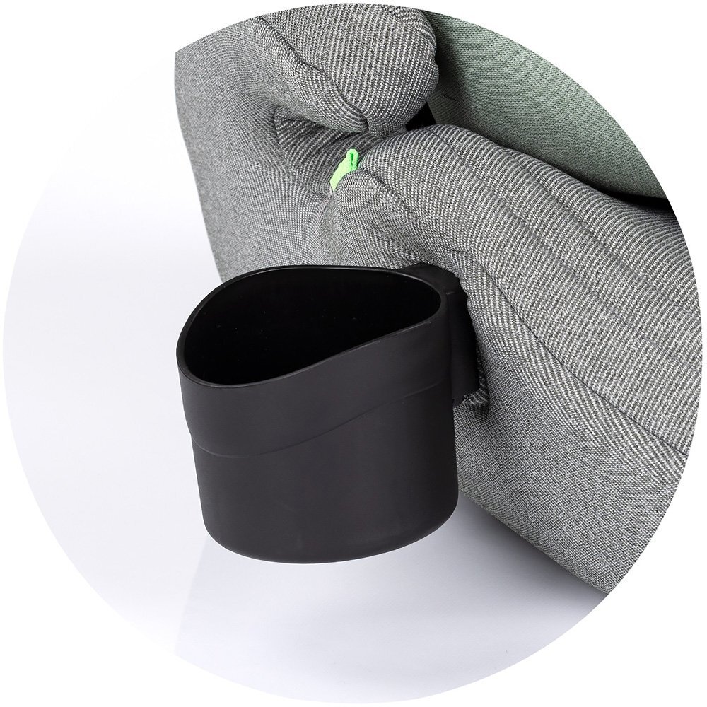 CHIPOLINO Scaun auto pentru copii Tycoon Basil i-Size 76-150 cm tetiera reglabila husa detasabila suport pahar