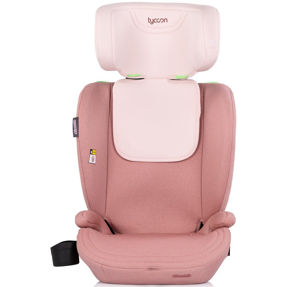 CHIPOLINO Scaun auto pentru copii Tycoon Pink Marshmallow i-Size 76-150 cm tetiera reglabila husa detasabila suport pahar