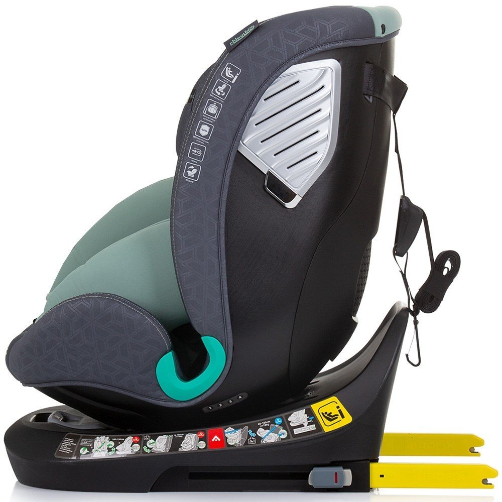 CHIPOLINO Scaun auto Supreme cu sistem Isofix I-Size 40-150 cm pastel green
