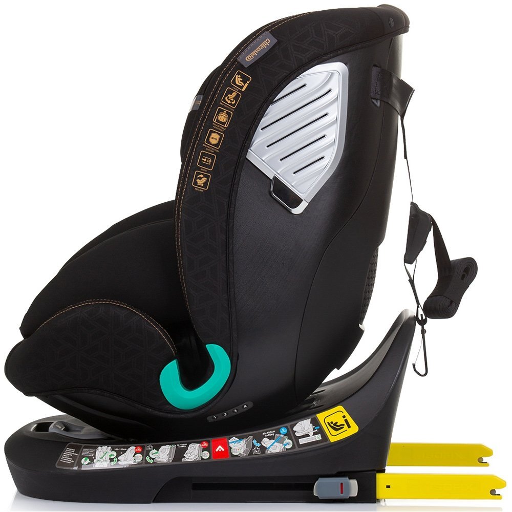CHIPOLINO Scaun auto Supreme I-Size 40-150 cm cu sistem Isofix obsidian