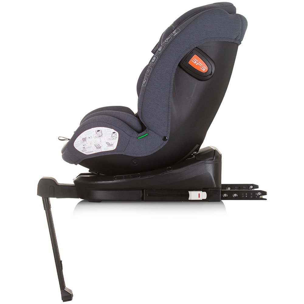 CHIPOLINO Scaun auto Tourino I-Size 40-150 cm granite cu sistem Isofix