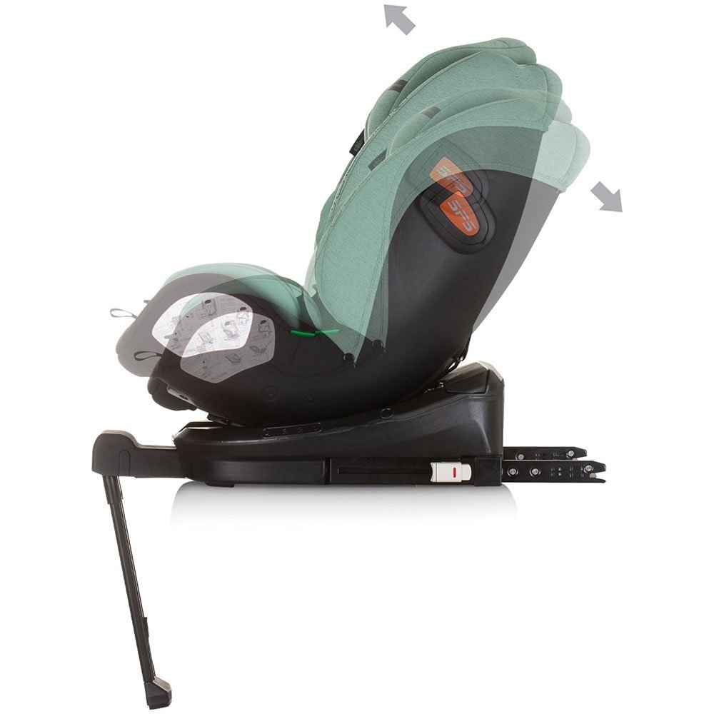 CHIPOLINO Scaun auto Tourino I-Size 40-150 cm pastel green cu sistem Isofix