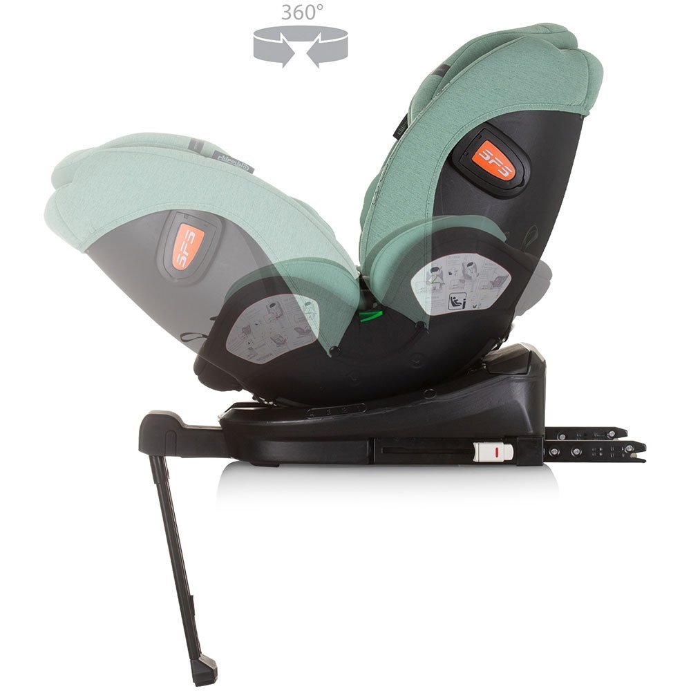 CHIPOLINO Scaun auto Tourino I-Size 40-150 cm pastel green cu sistem Isofix