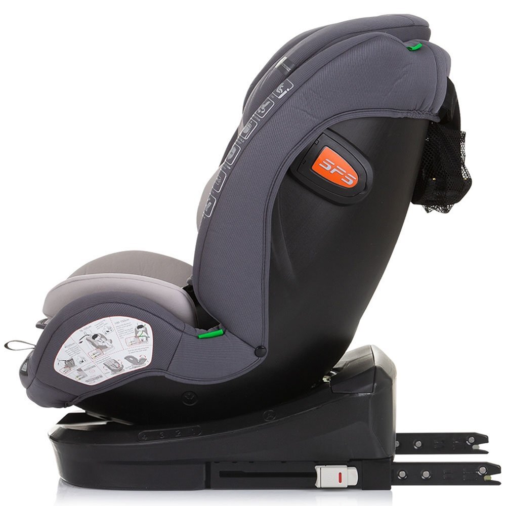 CHIPOLINO Scaun auto Volare I-Size 40-150 cm granite cu sistem Isofix