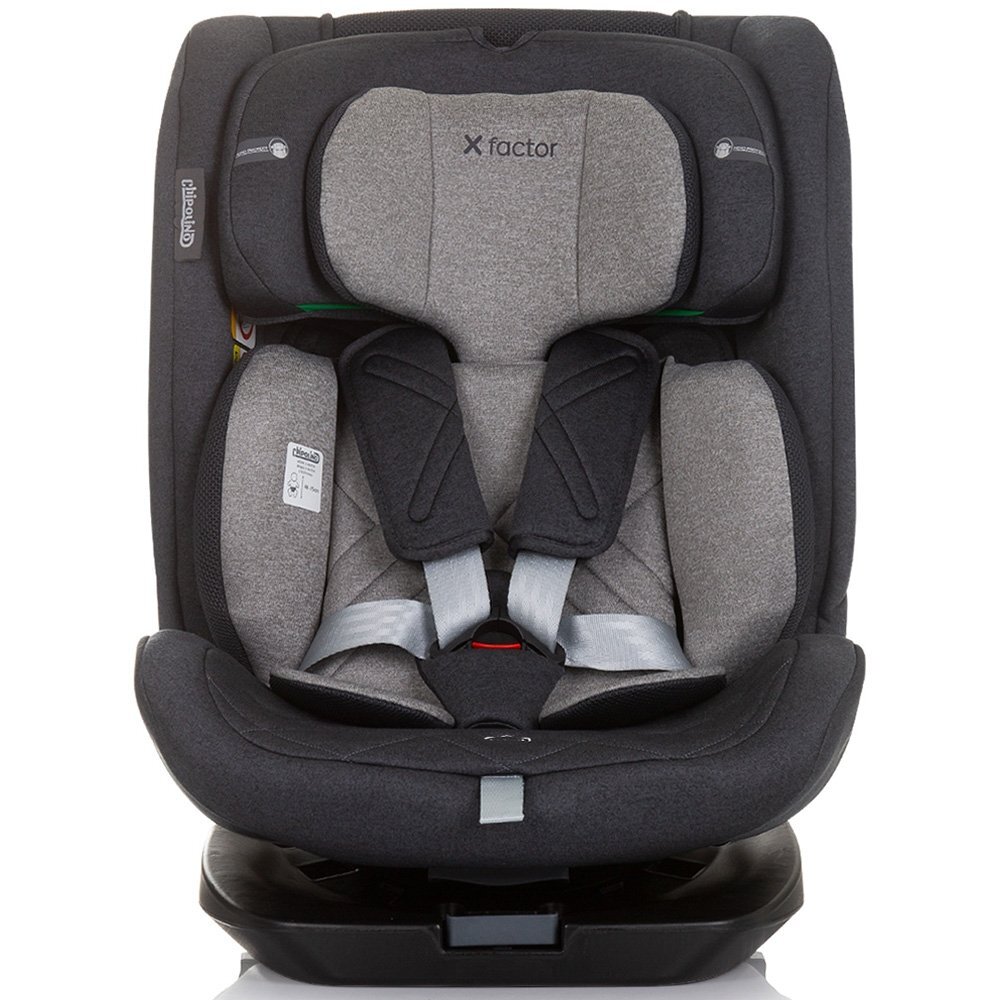 CHIPOLINO Scaun auto X Factor I-Size 40-150 cm granite cu sistem Isofix