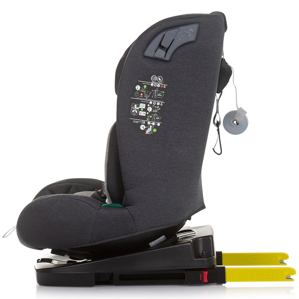 CHIPOLINO Scaun auto X Factor I-Size 40-150 cm granite cu sistem Isofix