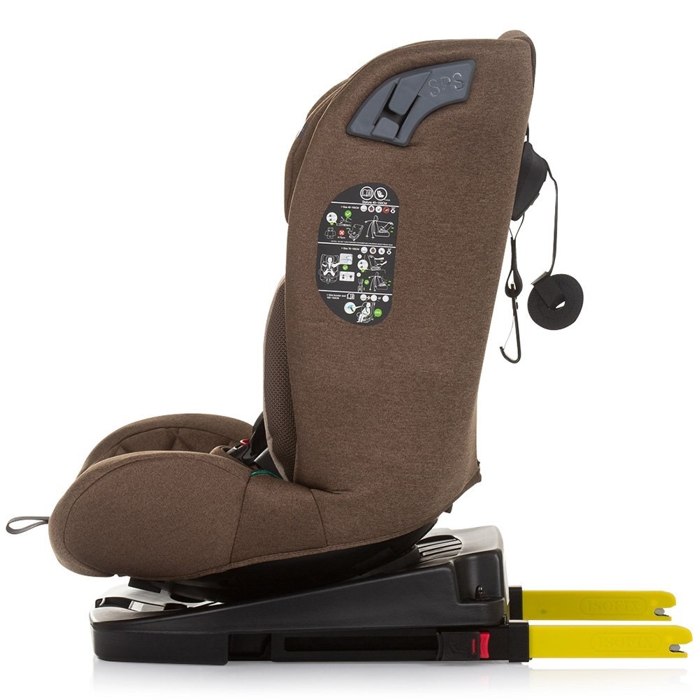 CHIPOLINO Scaun auto X Factor I-Size 40-150 cm macadamia cu sistem Isofix