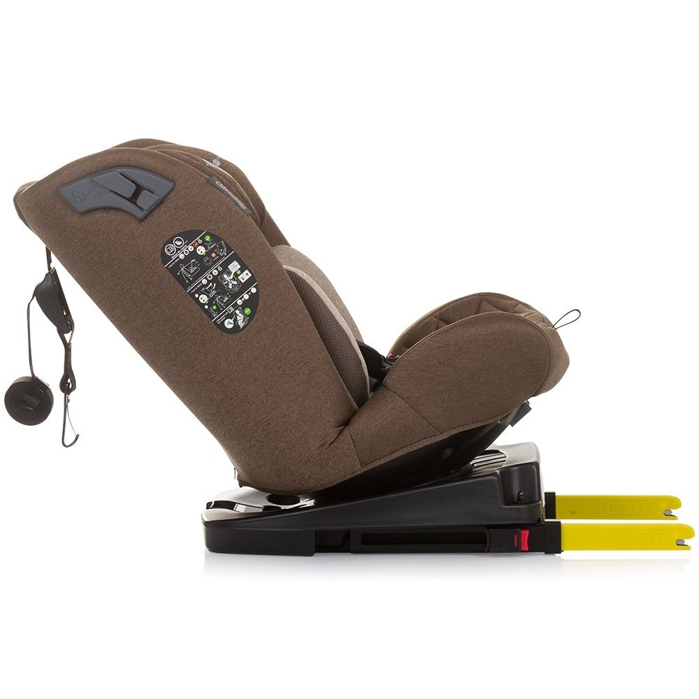 CHIPOLINO Scaun auto X Factor I-Size 40-150 cm macadamia cu sistem Isofix