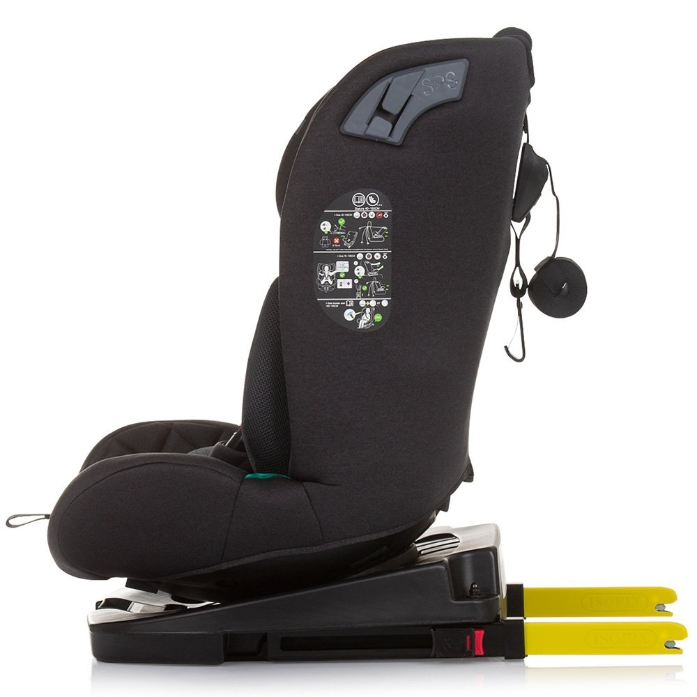CHIPOLINO Scaun auto X Factor I-Size 40-150 cm obsidian cu sistem Isofix