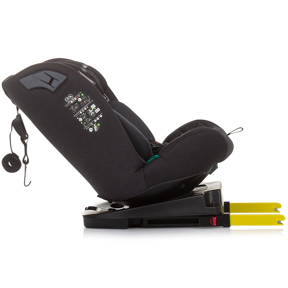 CHIPOLINO Scaun auto X Factor I-Size 40-150 cm obsidian cu sistem Isofix
