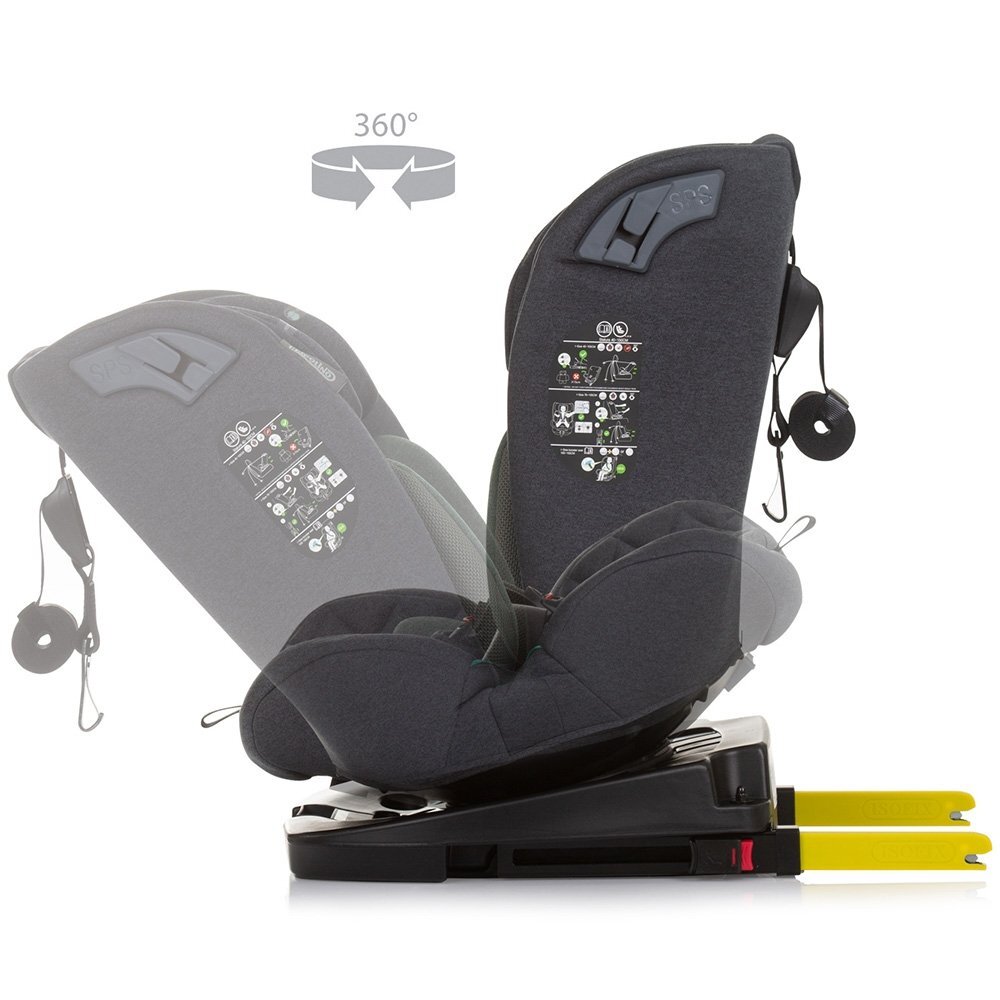 CHIPOLINO Scaun auto X Factor I-Size 40-150 cm pastel green cu sistem Isofix