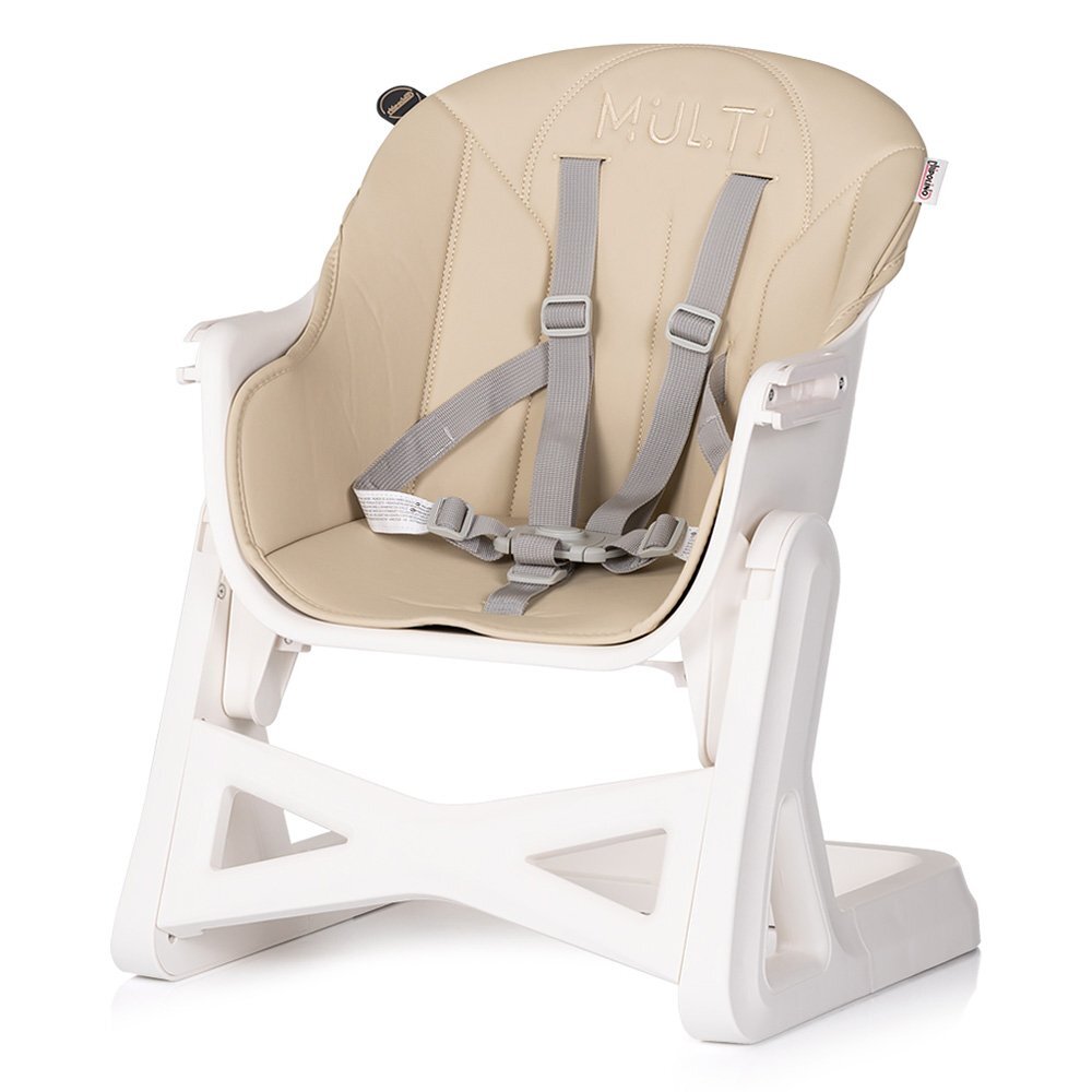 CHIPOLINO Scaun de masa 4 in 1 Multi Cashmere transformabil reglabil picioare elegante din lemn