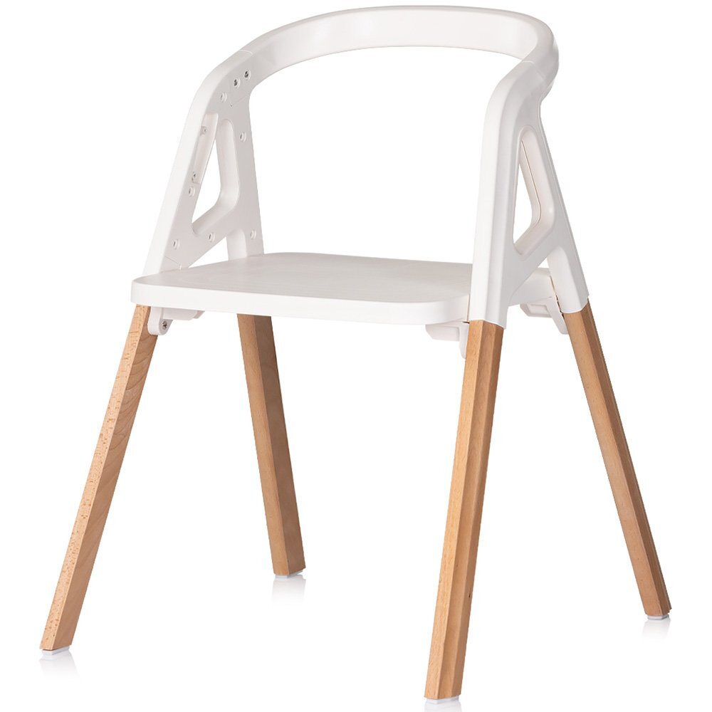 CHIPOLINO Scaun de masa 4 in 1 Multi Cashmere transformabil reglabil picioare elegante din lemn