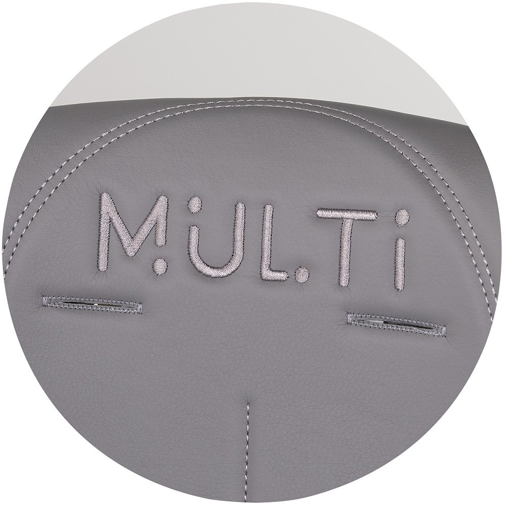 CHIPOLINO Scaun de masa 4 in 1 Multi Charcoal transformabil reglabil picioare elegante din lemn