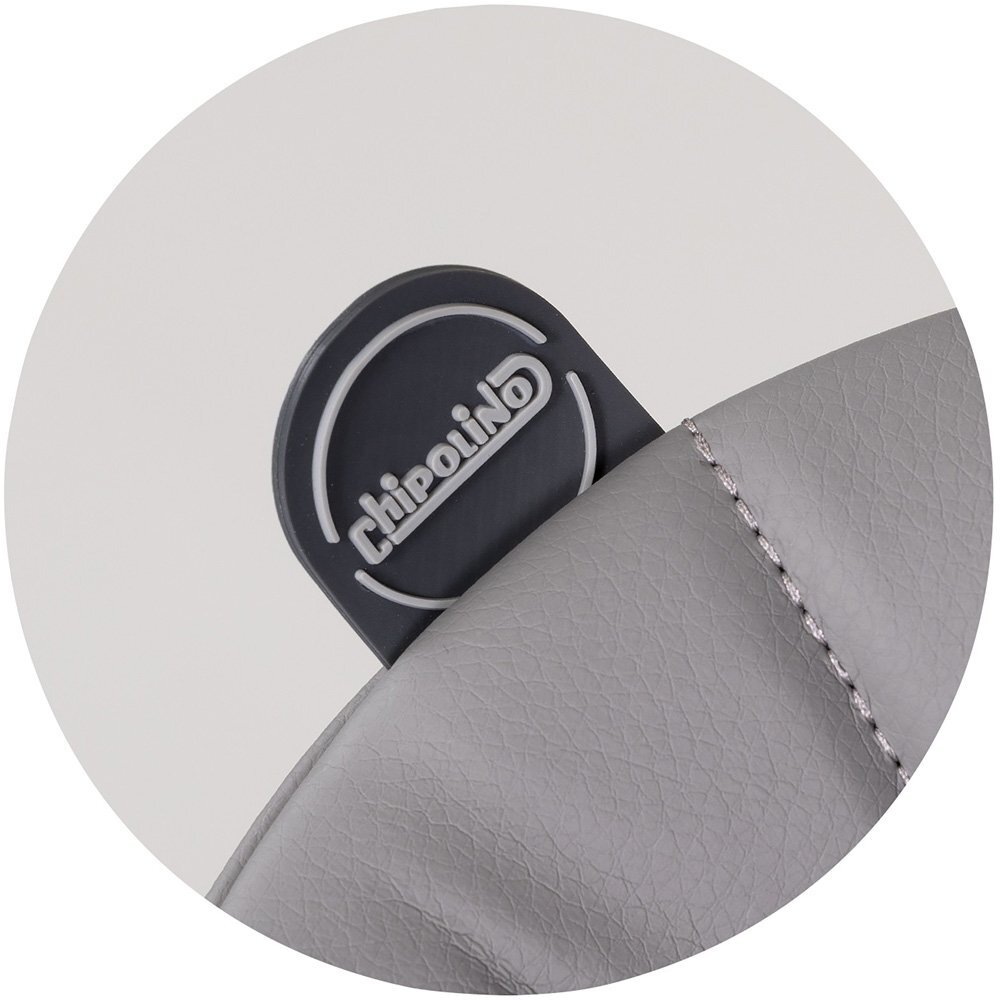 CHIPOLINO Scaun de masa 4 in 1 Multi Charcoal transformabil reglabil picioare elegante din lemn