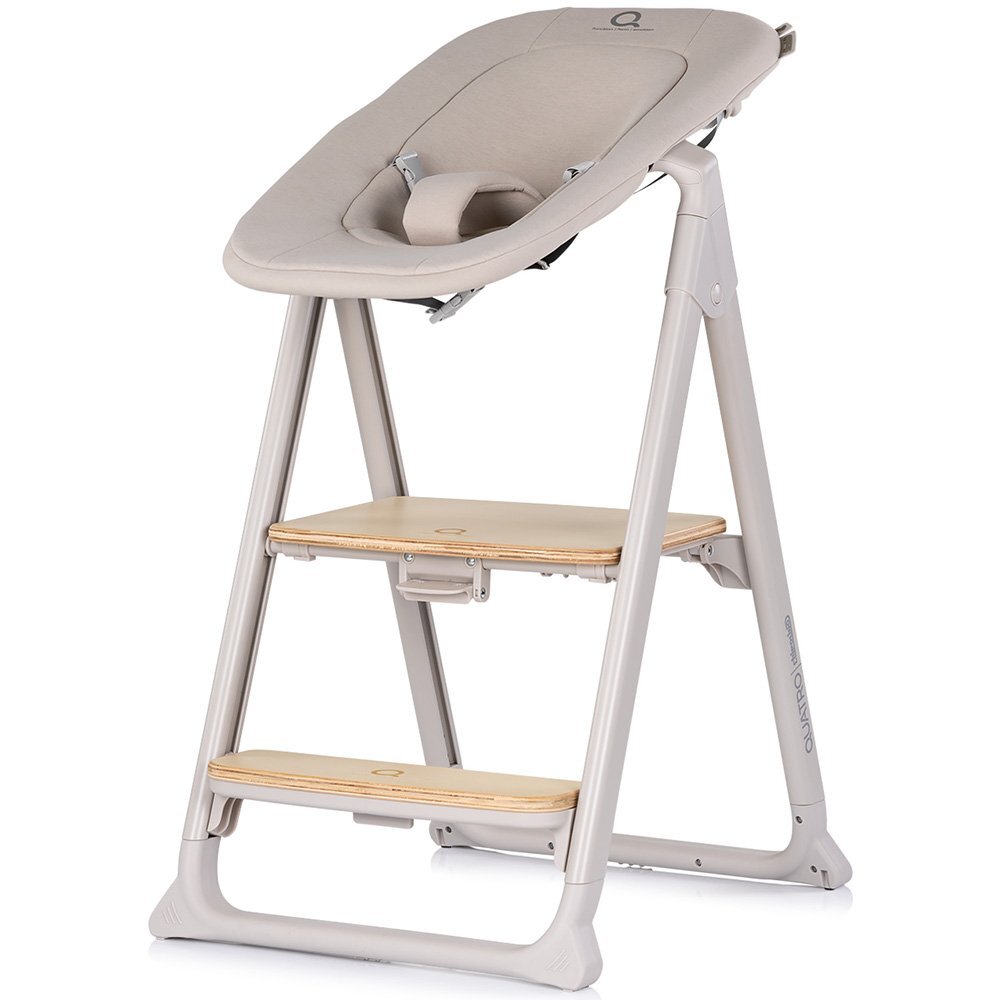CHIPOLINO Scaun de masa 4 in 1 Quatro Cashmere transformabil reglabil si pliabil