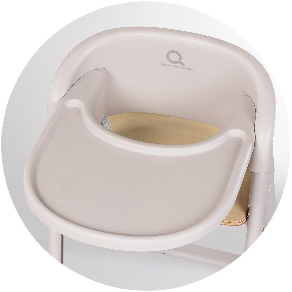 CHIPOLINO Scaun de masa 4 in 1 Quatro Cashmere transformabil reglabil si pliabil