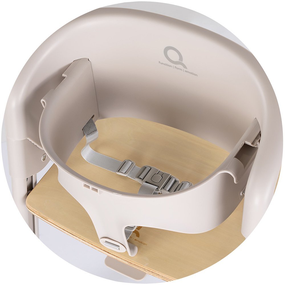 CHIPOLINO Scaun de masa 4 in 1 Quatro Cashmere transformabil reglabil si pliabil
